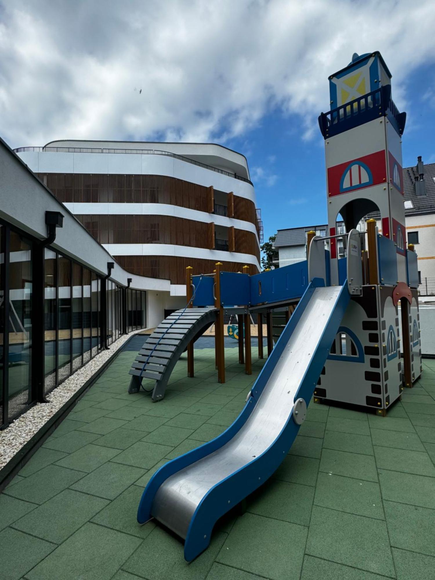 Baltic Waves Resort Apartment A012 Free Parking Miedzyzdroje Bagian luar foto